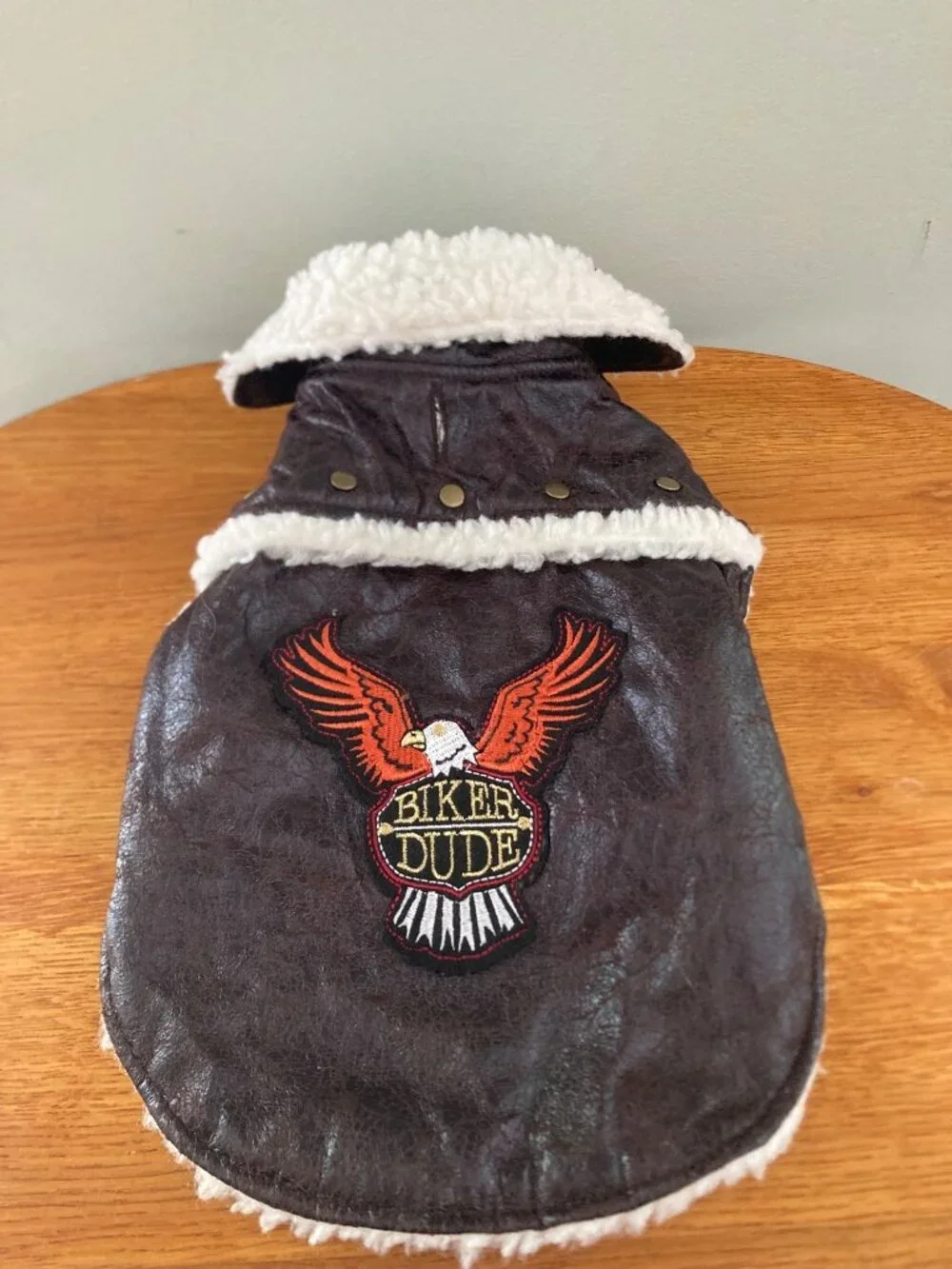 Set Of 6 Dog Costumes: Biker Santa Clown Pumpkin Lion Mane & Black Vest Sz S